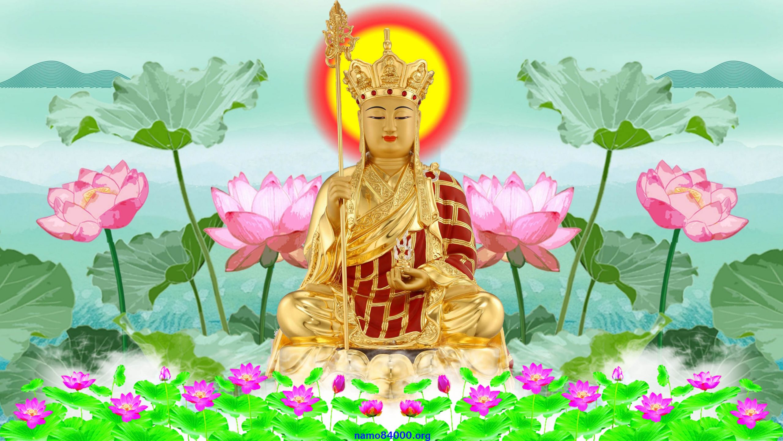Địa Tạng Vương Bồ tát – Kṣitigarbha – 地藏王菩薩